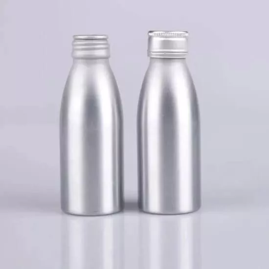 100 ml mini aluminijasta steklenica za žgane pijače na potovanjih